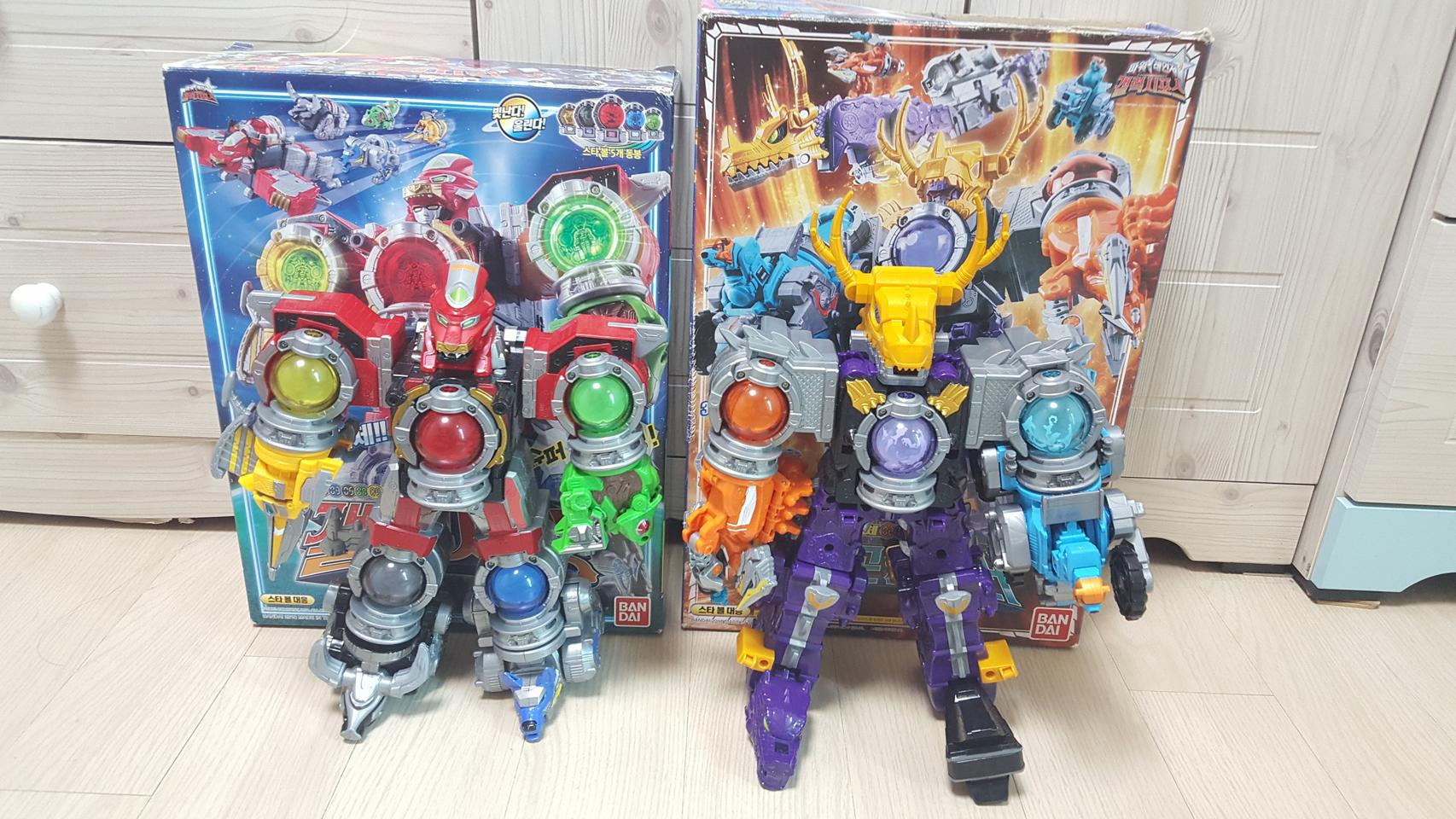 파워레인저 갤럭시포스 갤럭시킹 드래곤엠페러