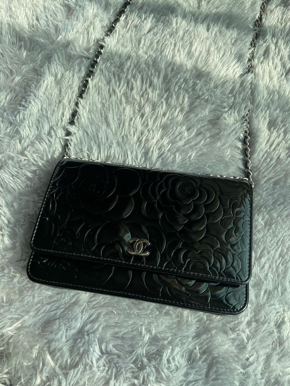 [정품] 샤넬 까멜리아 woc 체인백