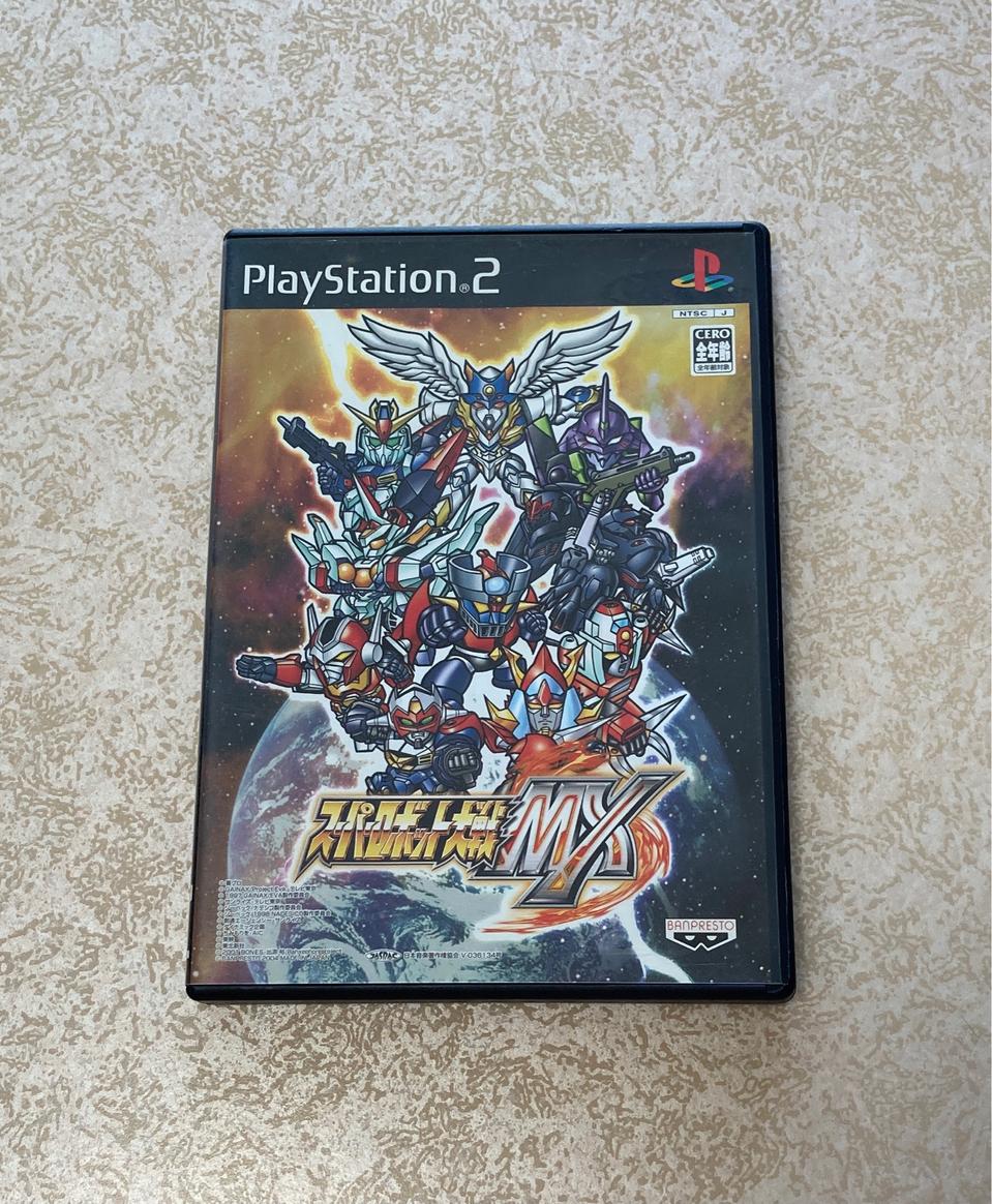 PS2 슈퍼로봇대전 MX 일본판