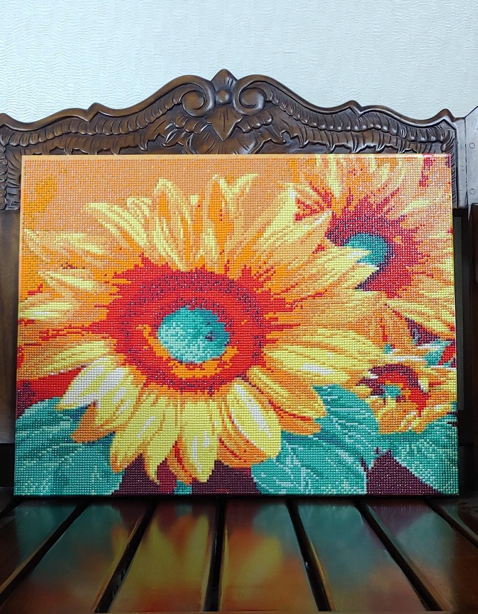 보석십자수 완성품 액자형