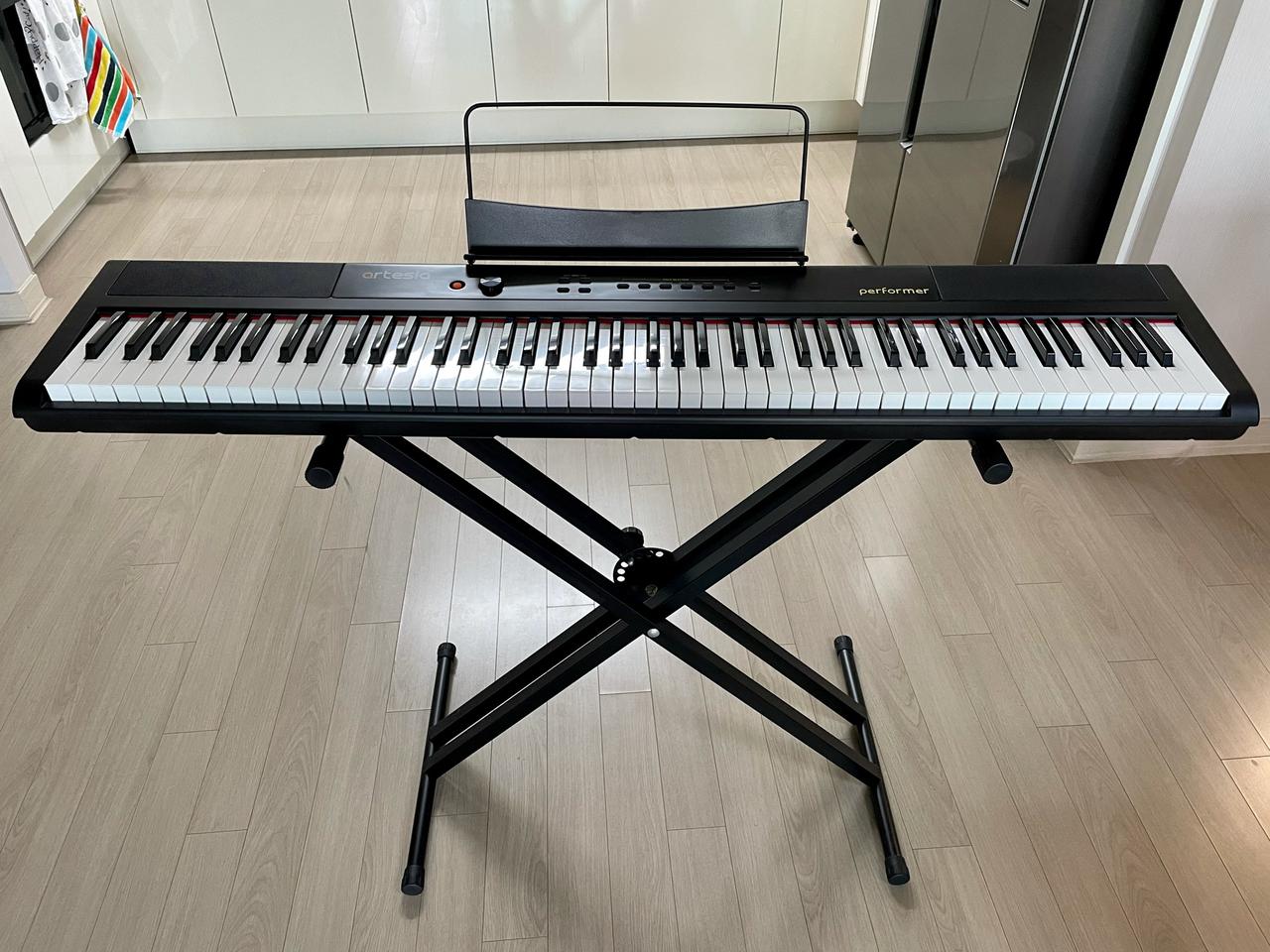 아르테시아 전자피아노 PA-88W + 거치대 + 페달