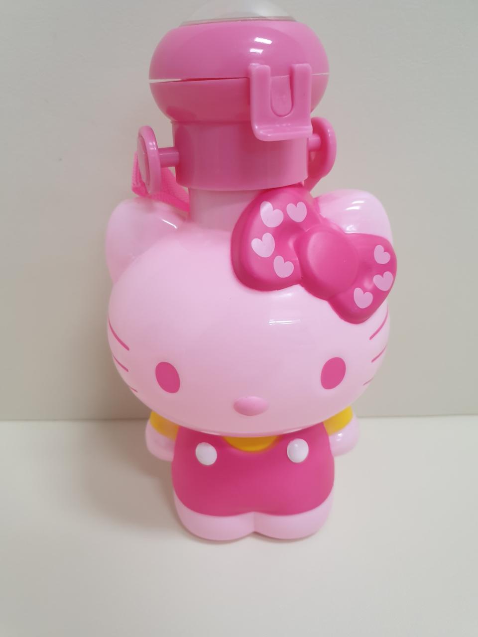 헬로키티 모양 빨대컵