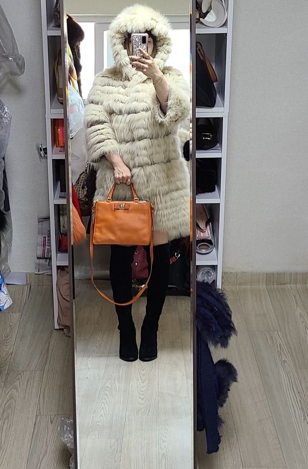 이번주특가~천연폭스 후드코트