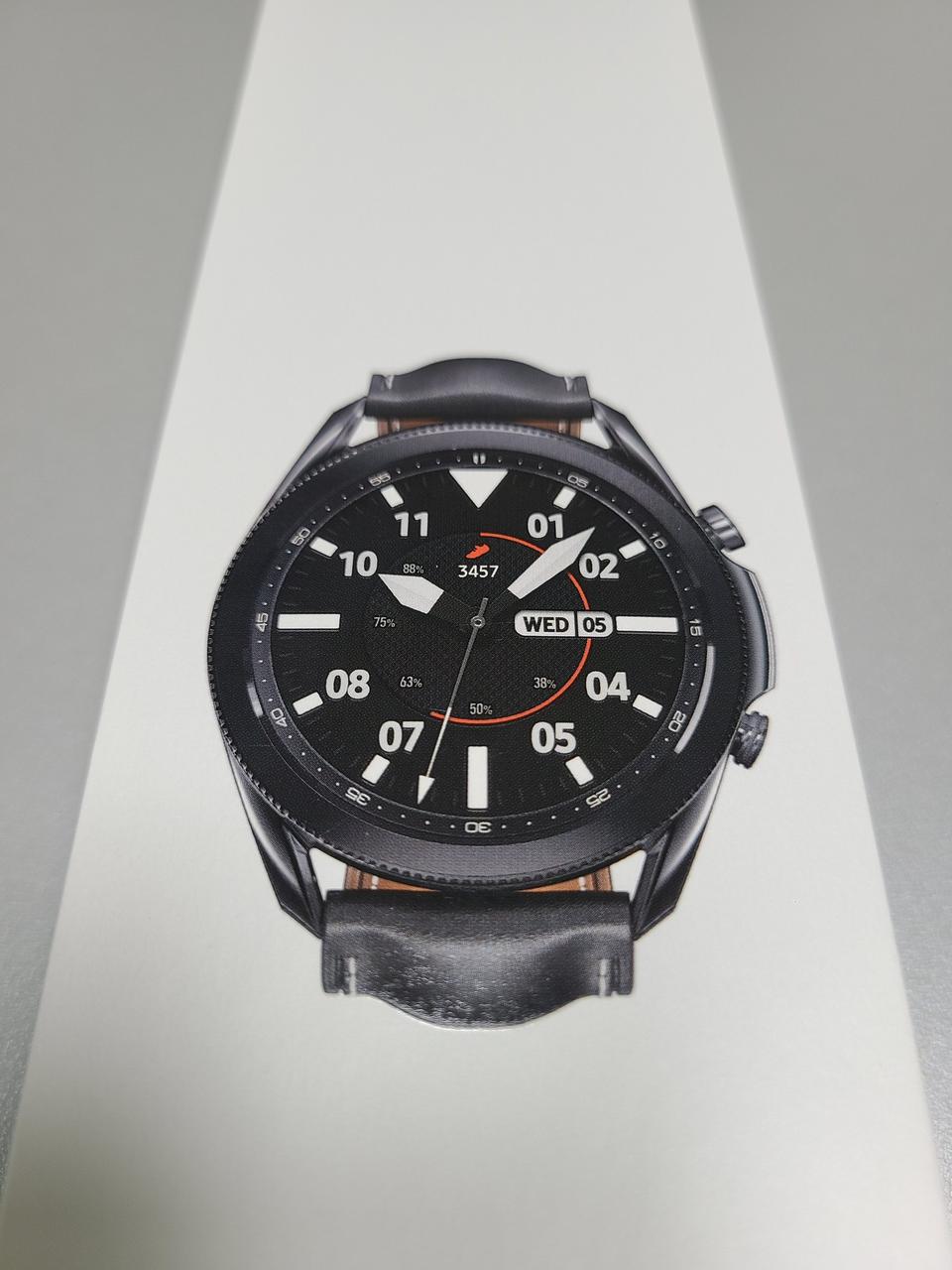 갤럭시워치3 45mm 미스티블랙 미개봉 새제품