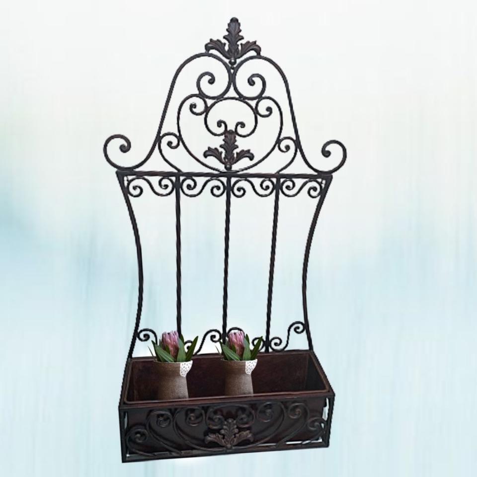 앤틱 철제 화분 수납