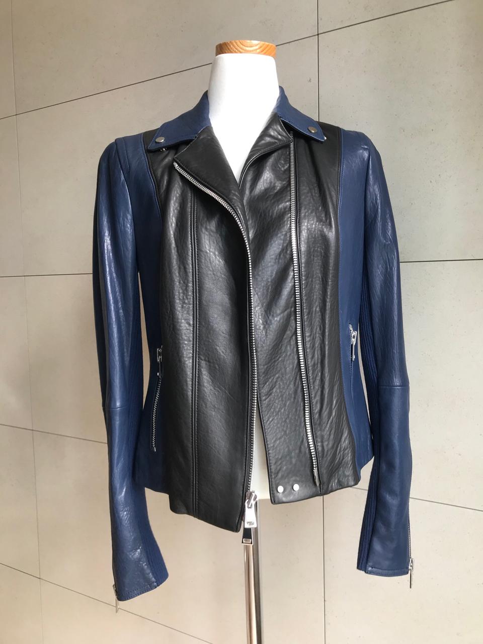 [새상품] vince 빈스 양가죽자켓 빈스 가죽자켓 xs 라이더자켓