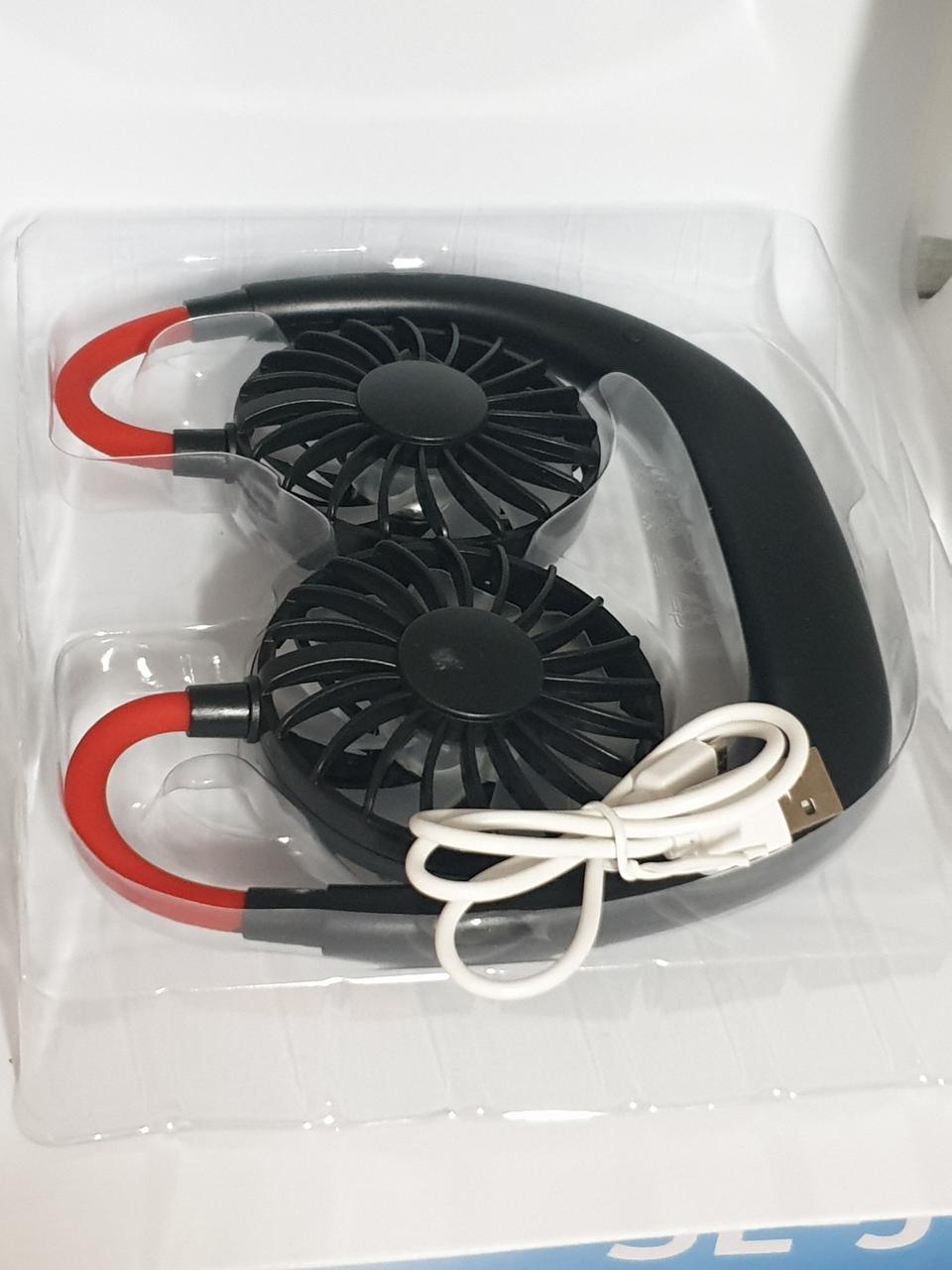 목선풍기 휴대용 목걸이 선풍기 넥선풍기