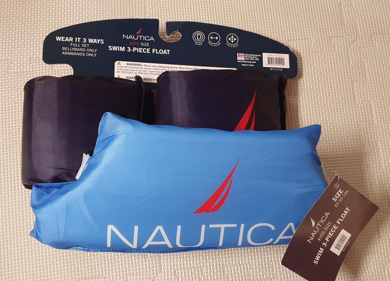 노티카 퍼들점퍼 유아 구명조끼 (새상품)