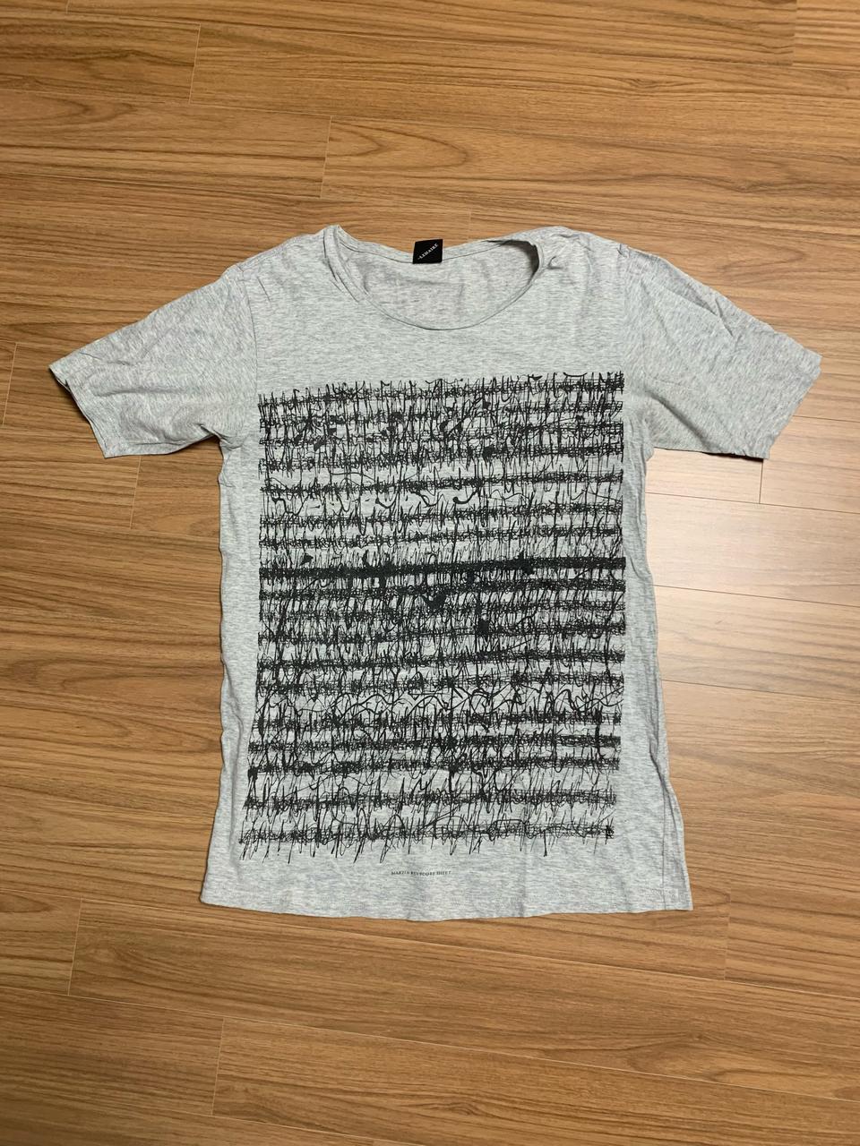 프랑스구매 르메르 x 마틴레브 러브 수어사이드 티셔츠