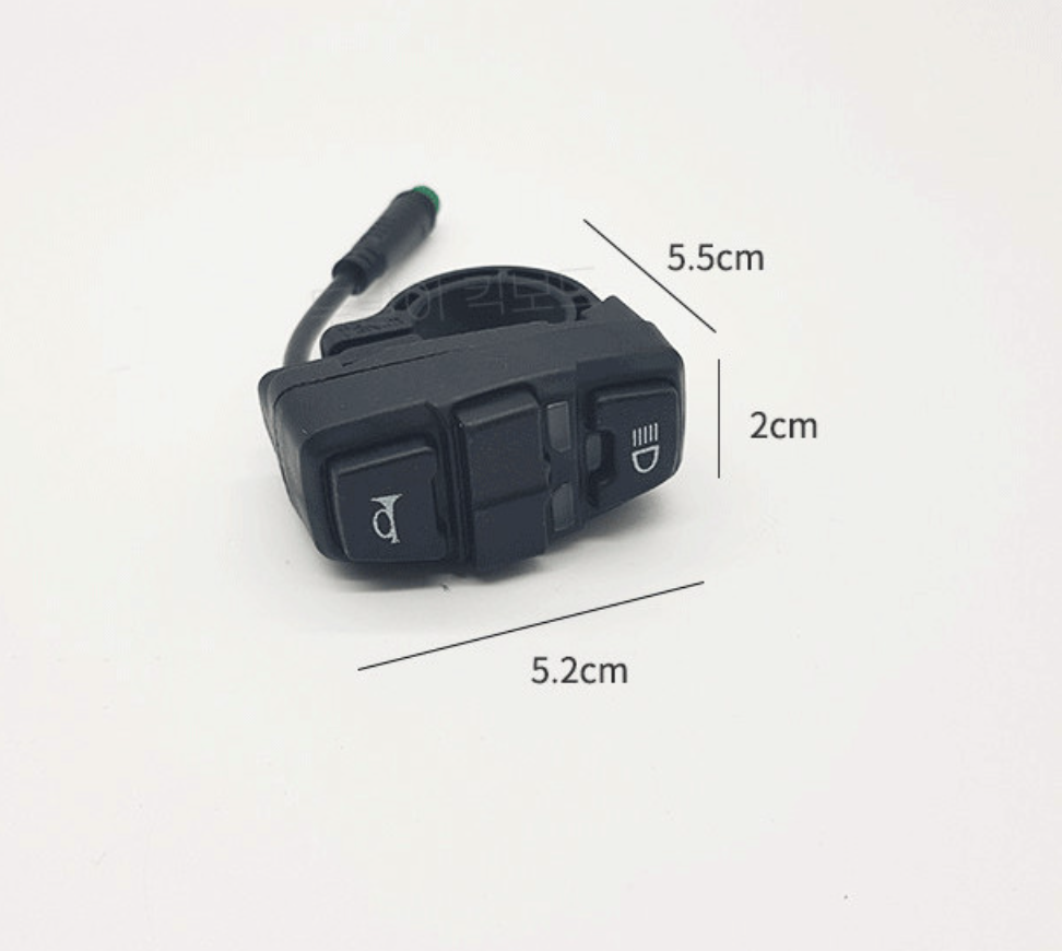 전동킥보드 로드엔진R6 호환 다기능 스위치 부품