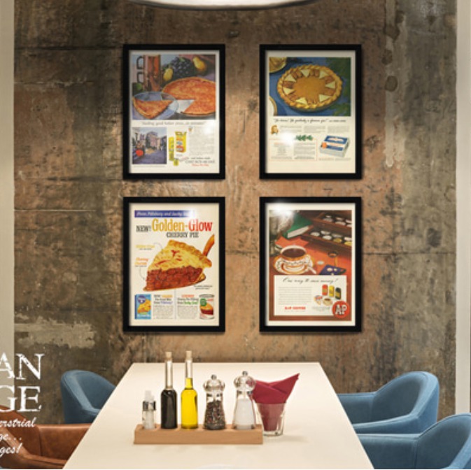 빈티지 인테리어 1940년대 미국 잡지포스터 액자51~60