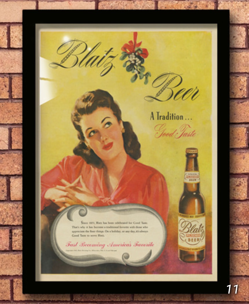 빈티지 인테리어 1940년대 미국 잡지 포스터 액자11~20