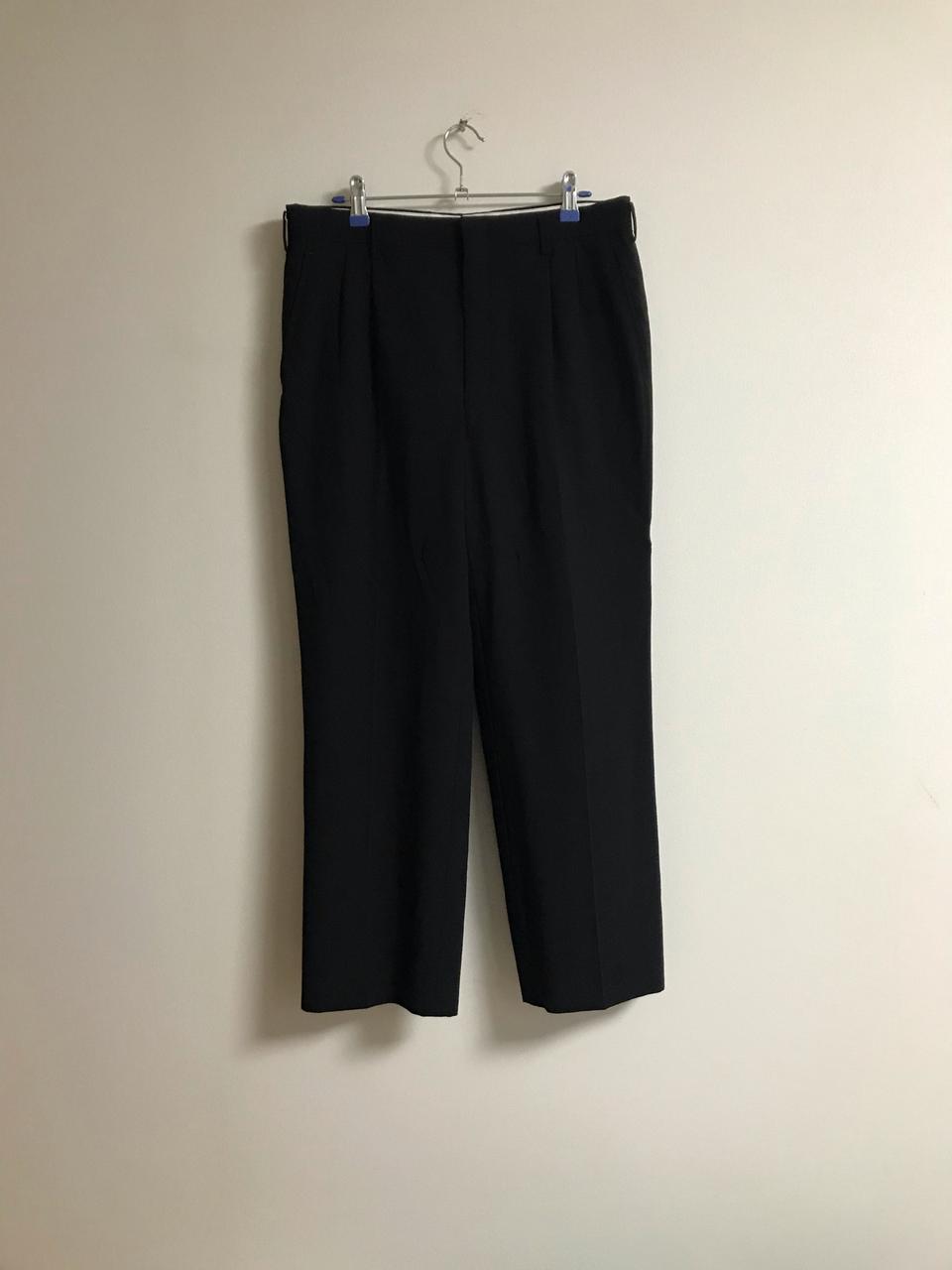 jpn 빈티지 블랙 슬랙스