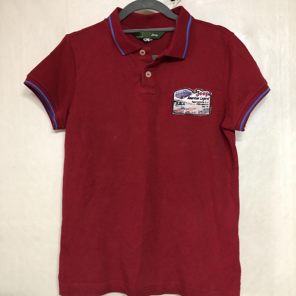 85~90 여성 지프 카라티 JEEP 반팔 pk티셔츠 거의새것