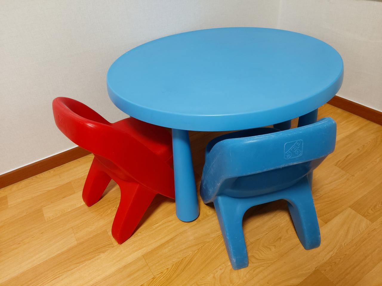 스텝2 유아동 테이블의자세트