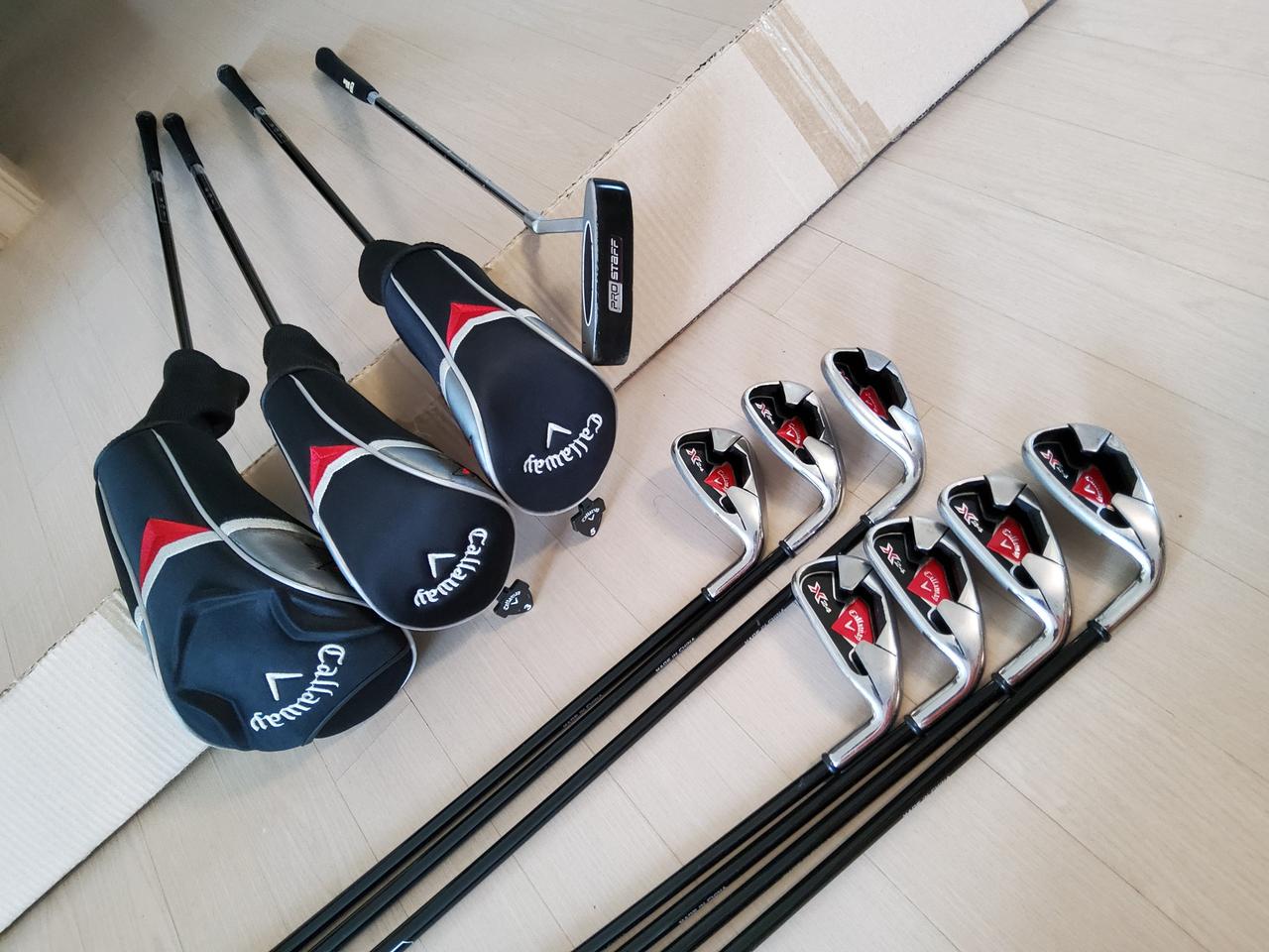 남성용 캘러웨이 골프채 세트