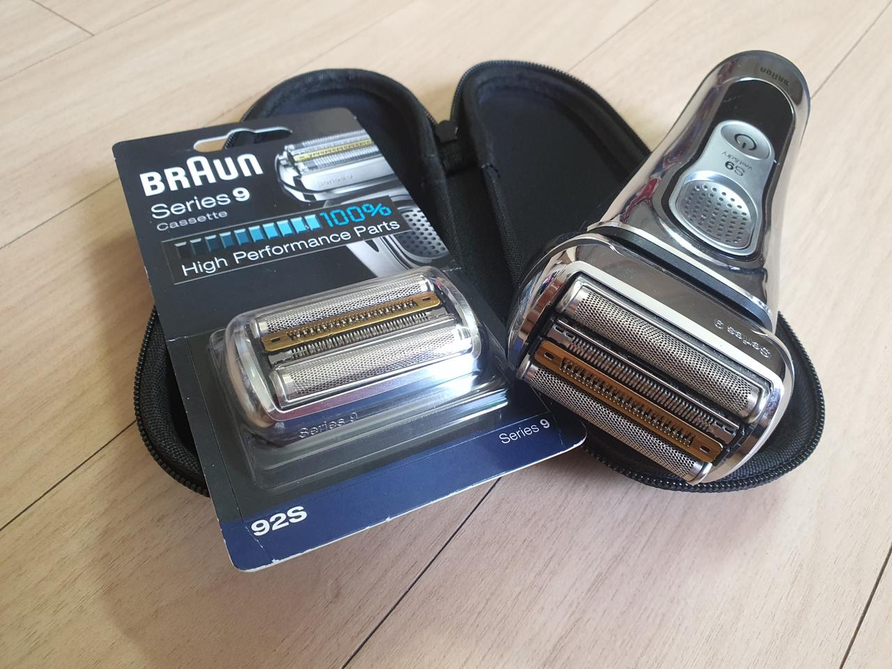 브라운 9시리즈 면도날망, 브라운 92s 새제품.
