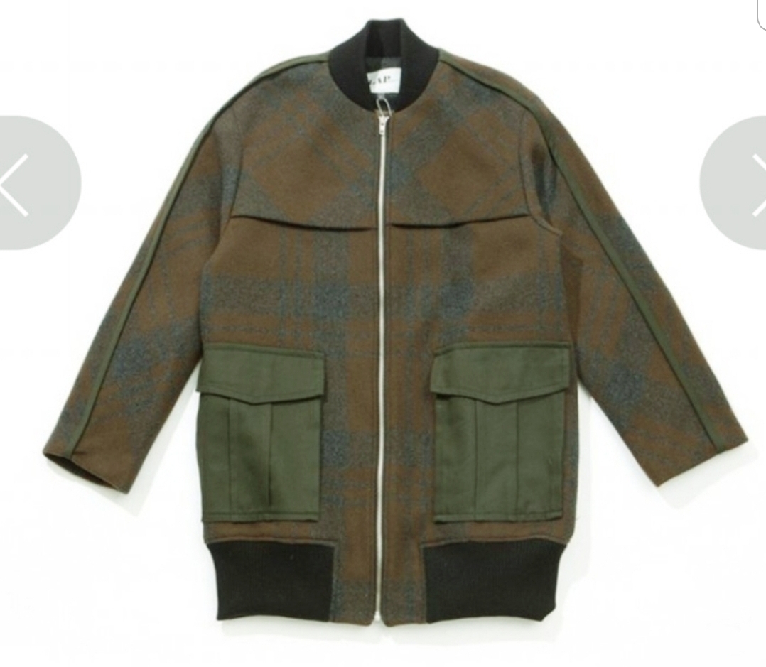 쎄일!상태상)통통66)정품)LAP모직누빔롱점퍼