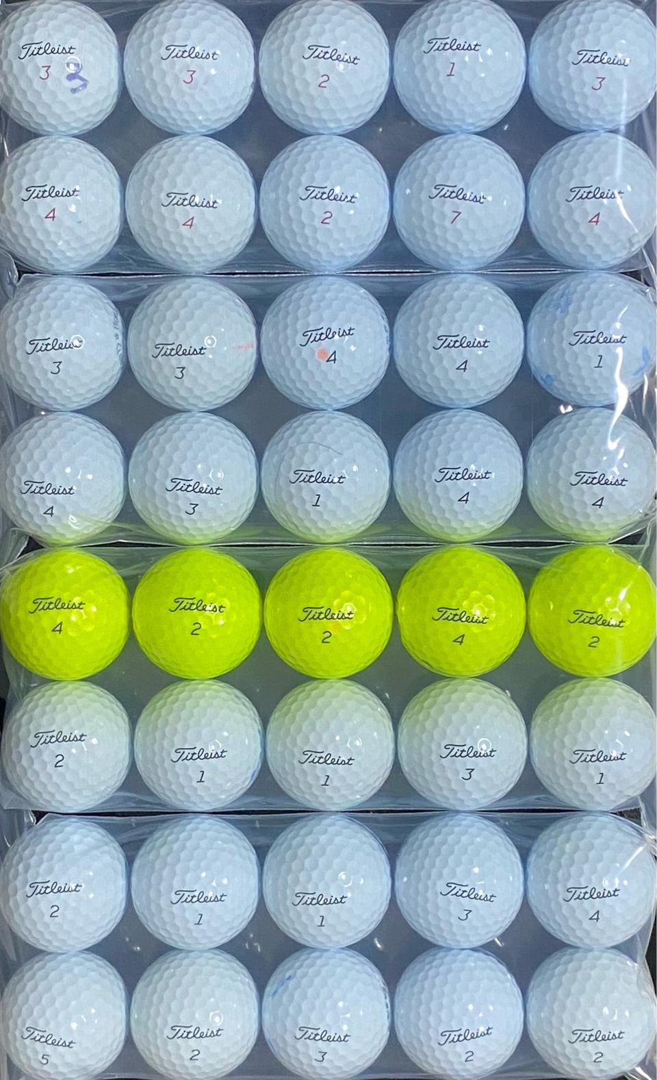타이틀리스트 40개 골프공 로스트볼