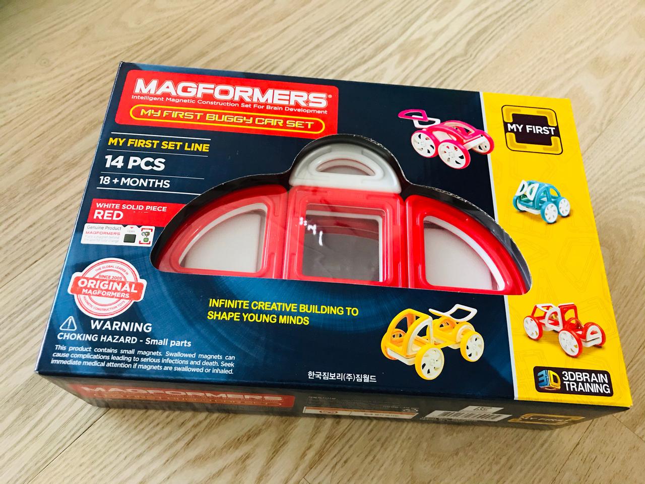 미개봉 새상품 / 맥포머스 마이퍼스트 버기카(빨강)