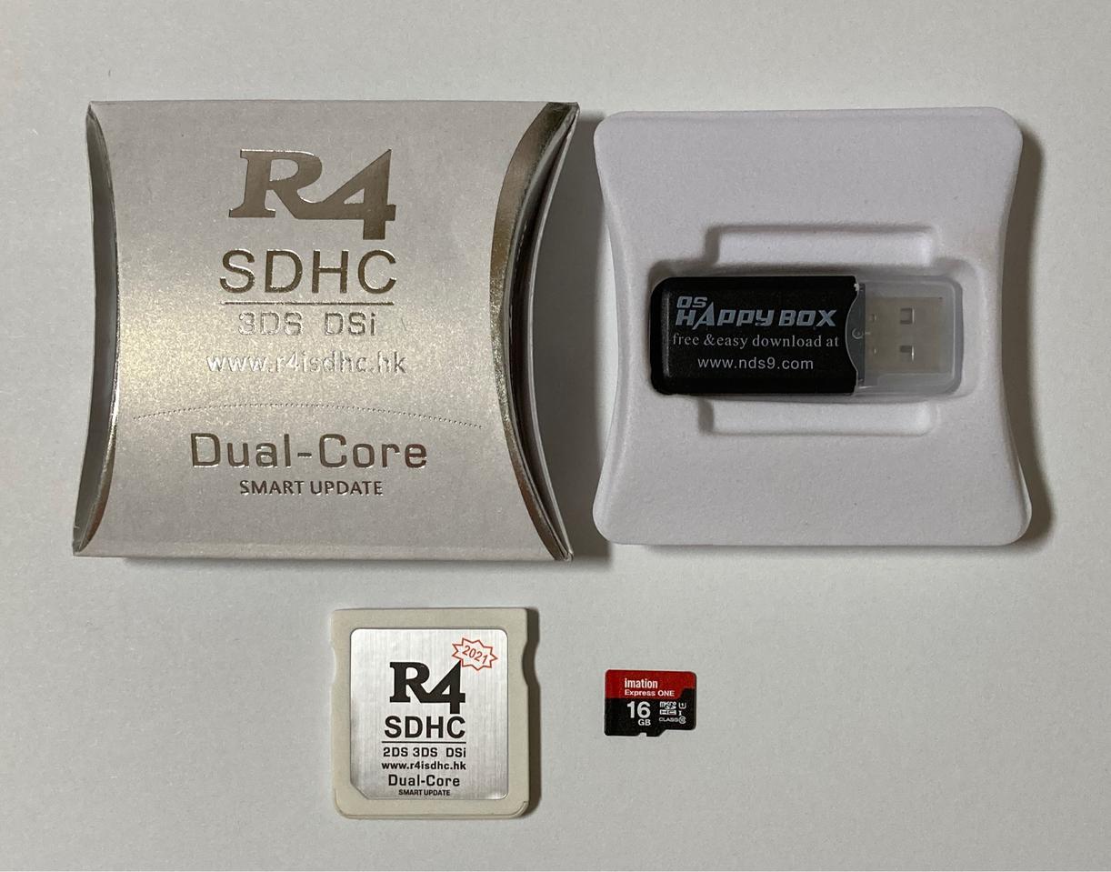 닌텐도 R4칩+한글겜 240개 16GB 새제품