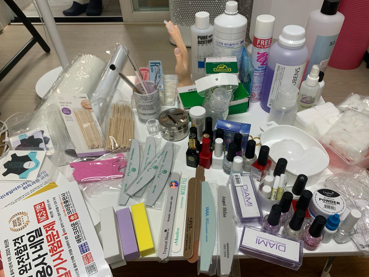 네일국시 재료(최저가 5만원더내림)재료거의다있어요