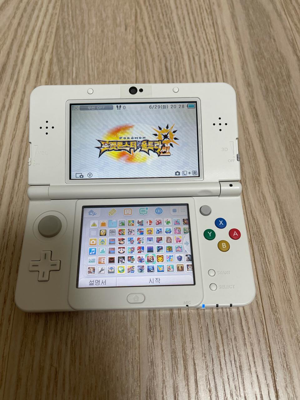 닌텐도 뉴 3ds 게임 97개 뉴작다수 마리오에디션