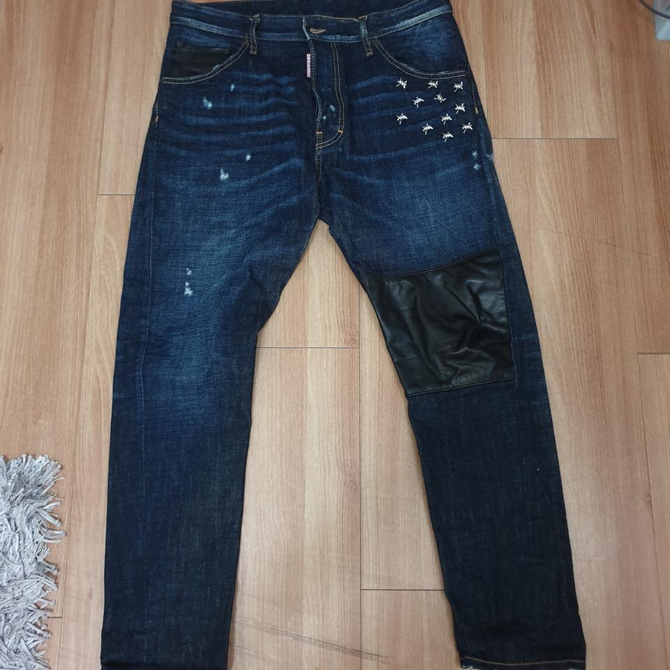 디스퀘어드 철조망 진 50 사이즈