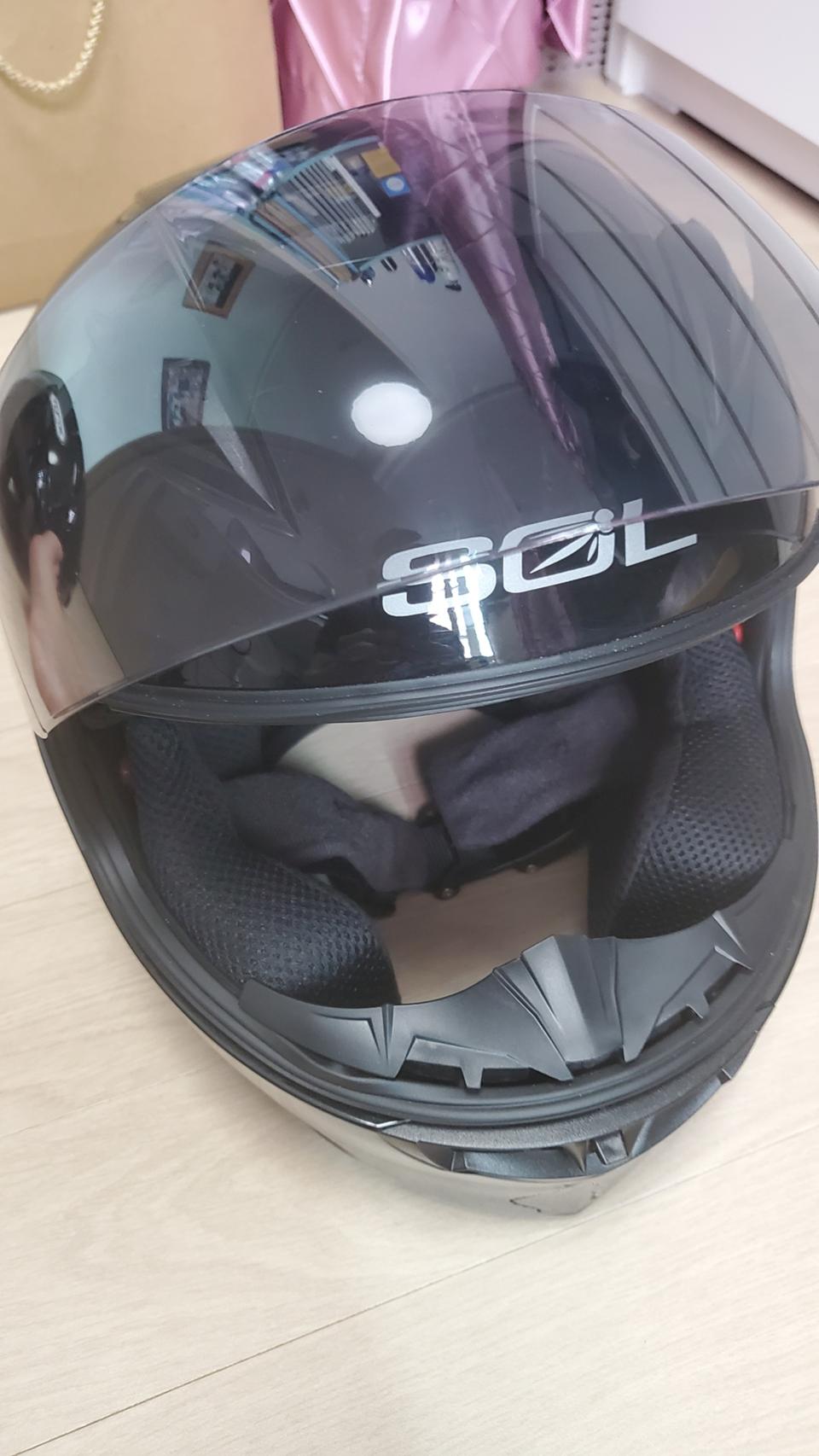 SOL풀페이스 헬맷 라지 6만 팝니다