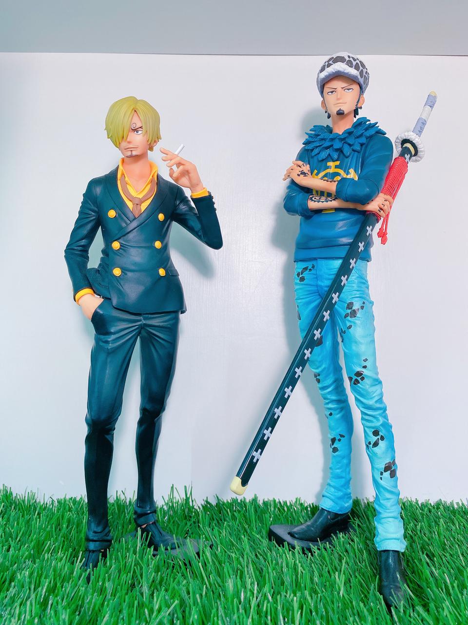 [일괄] 원피스 그란디스타 상디&로우 피규어