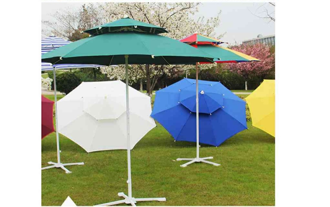 (미개봉/택포)특대형 2층 파라솔(컬러 다양)