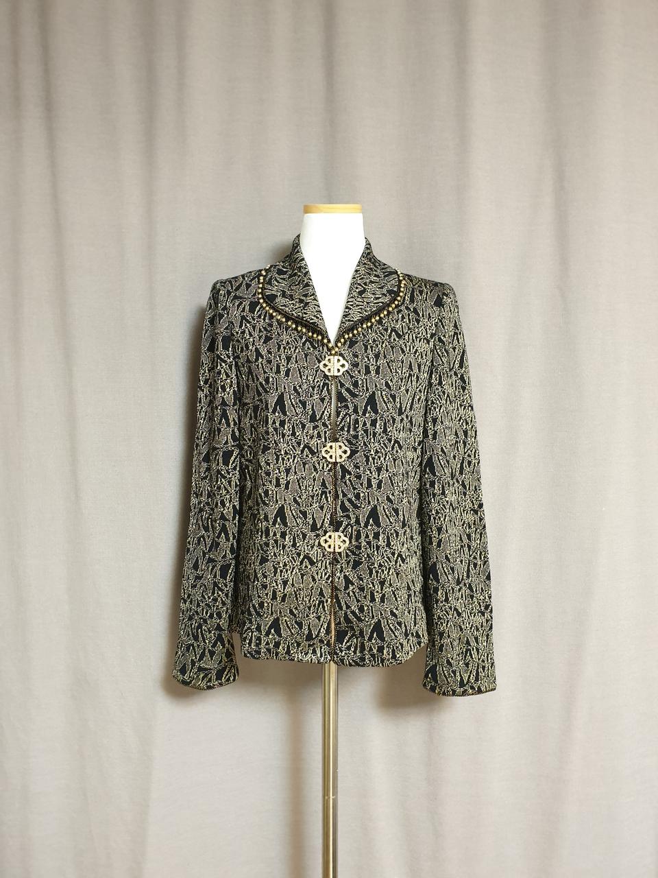 보석단추 블링블링 자켓