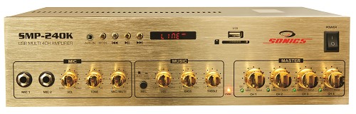 미개봉 신품 소닉스 SMP -240 PLUS 4채널 엠프 135,000원에 팝니다.