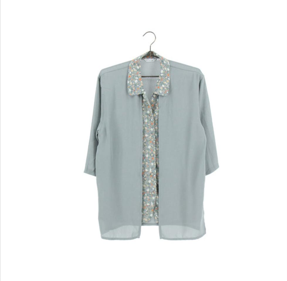 빈티지> 수입빈티지 빈티지블라우스 자켓 빈티지셔츠