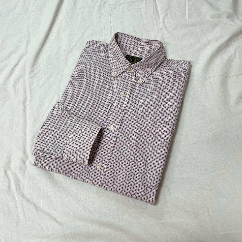 정품 챕스 랄프로렌 타탄체크 셔츠 남방