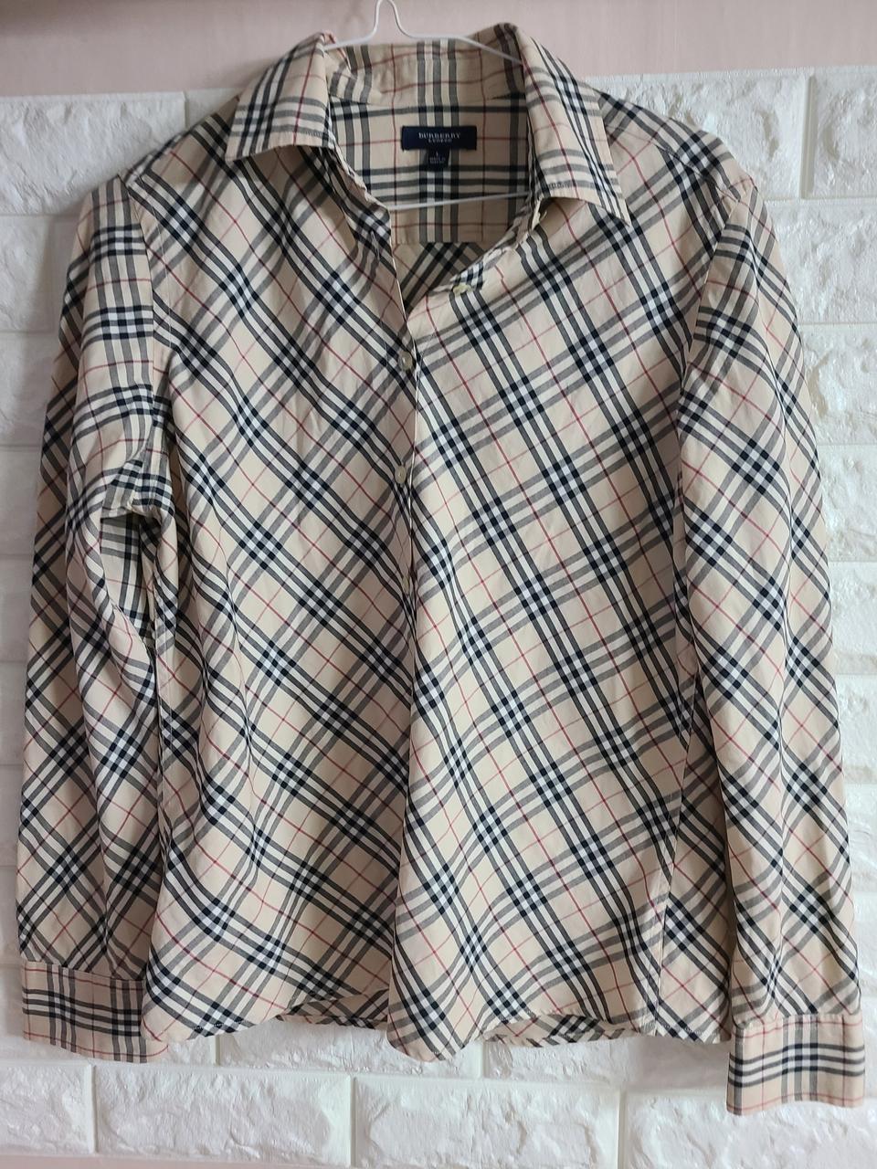 버버리 정품 여자남방(라지사이즈)
