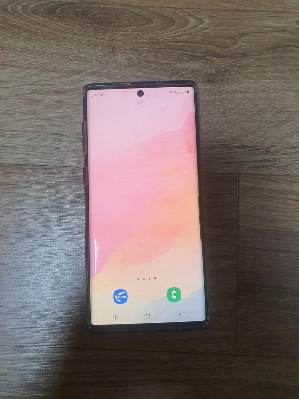 노트 10 레드 256G KT 새배터리교환 제품 팝니다