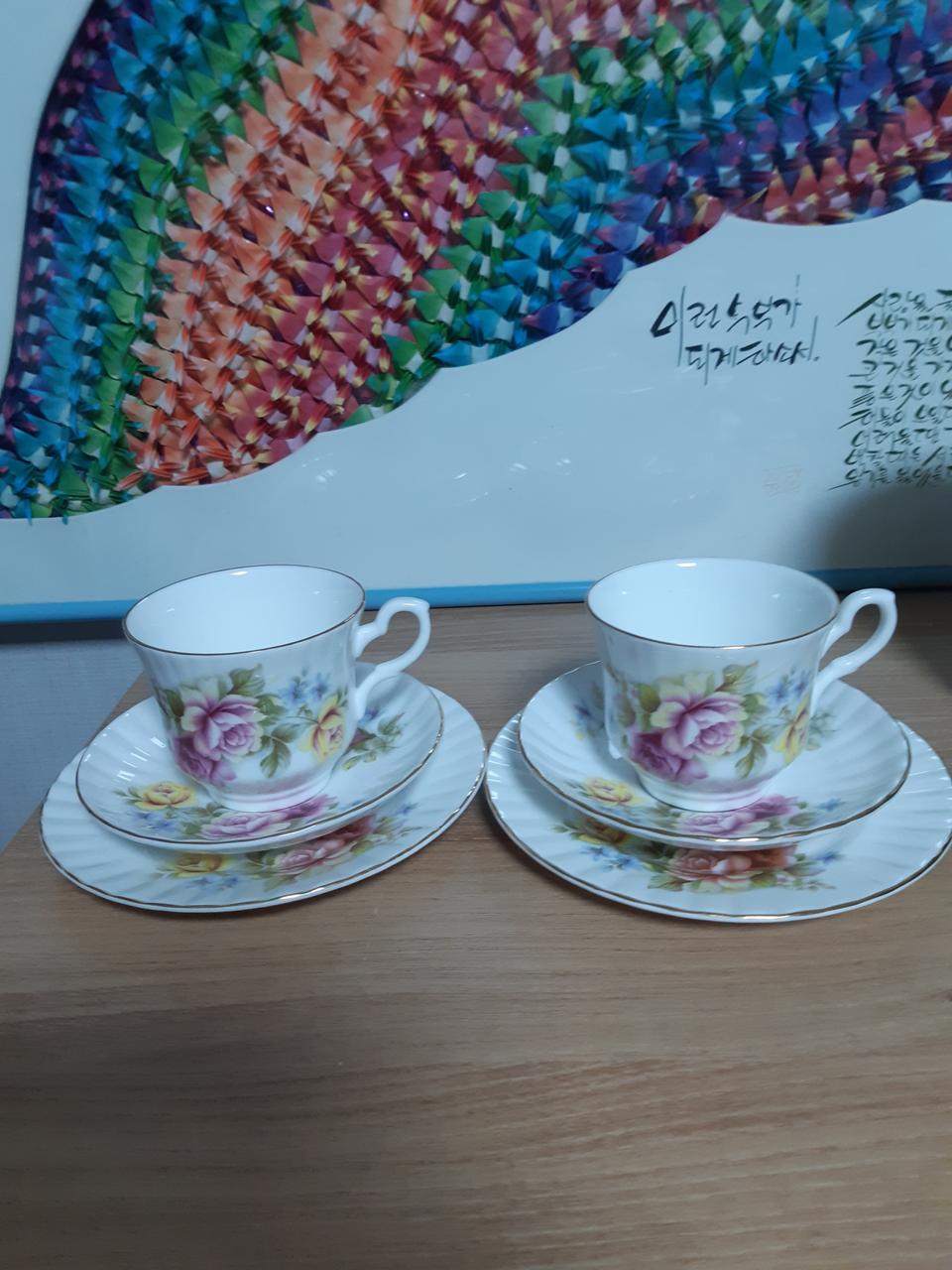 627 영국 로얄  스테포드  트리오 2조