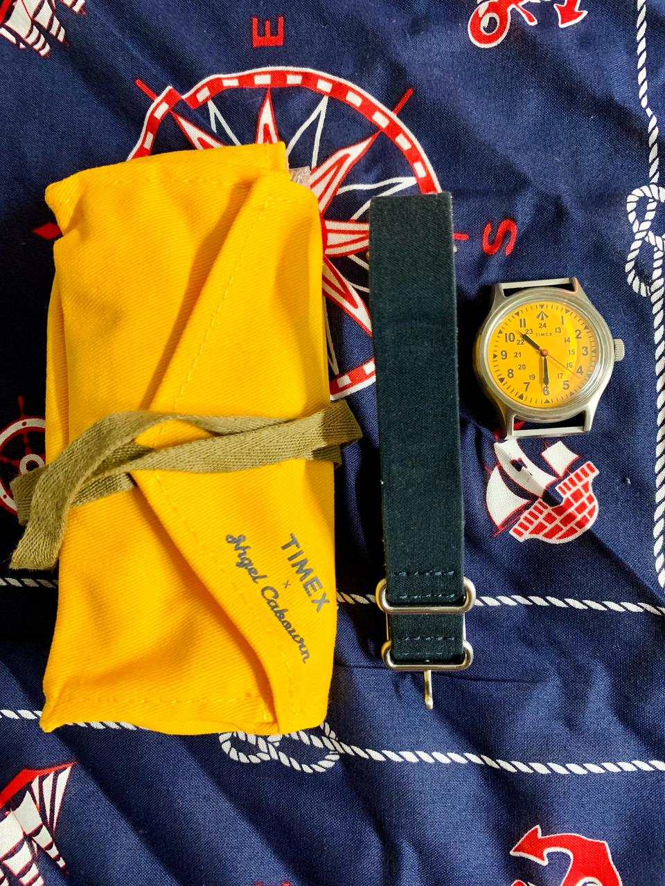 나이젤카본 X 타이맥스 서바이벌워치