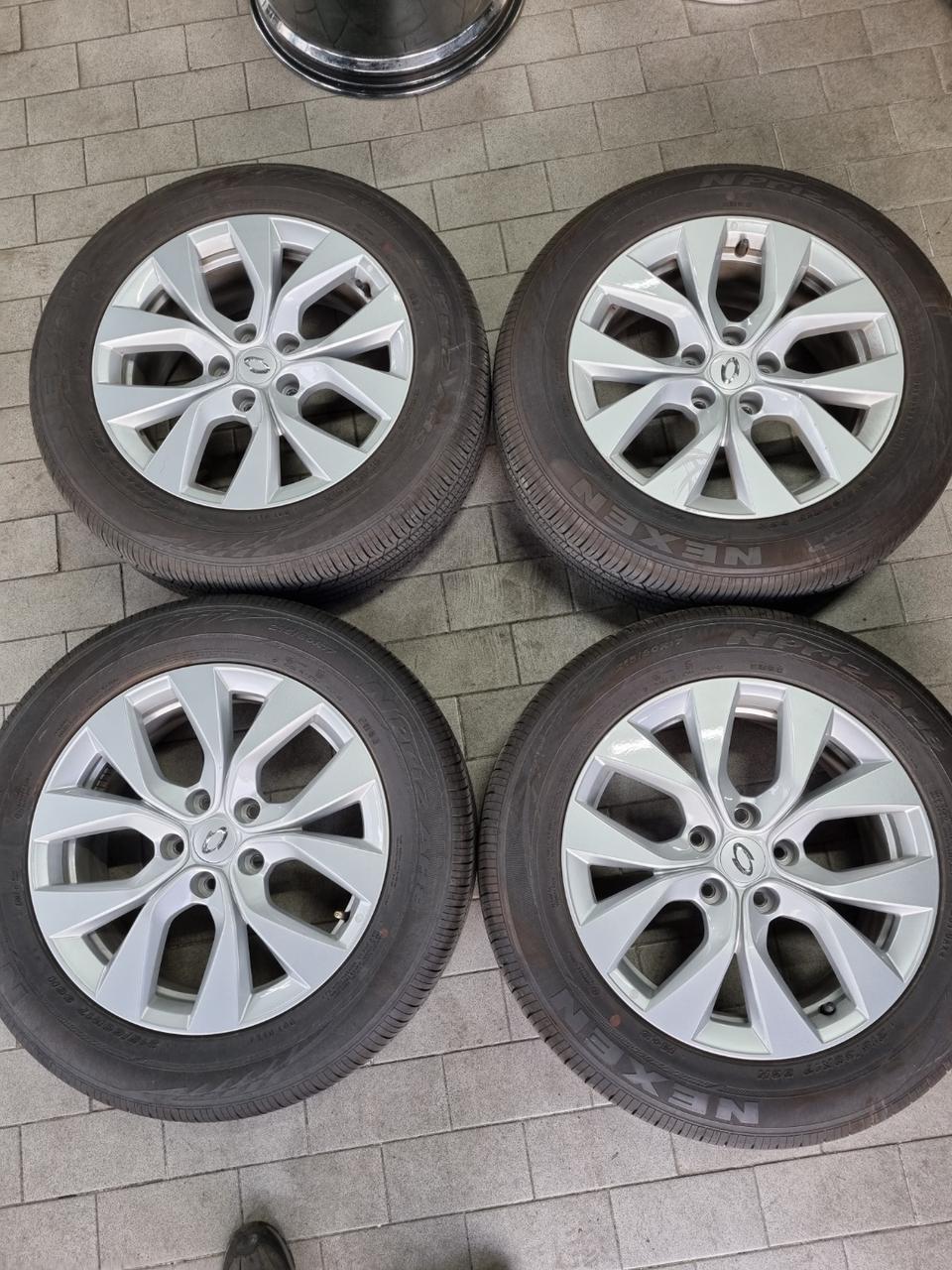 XM3 순정 17인치 중고 휠타이어 팝니다