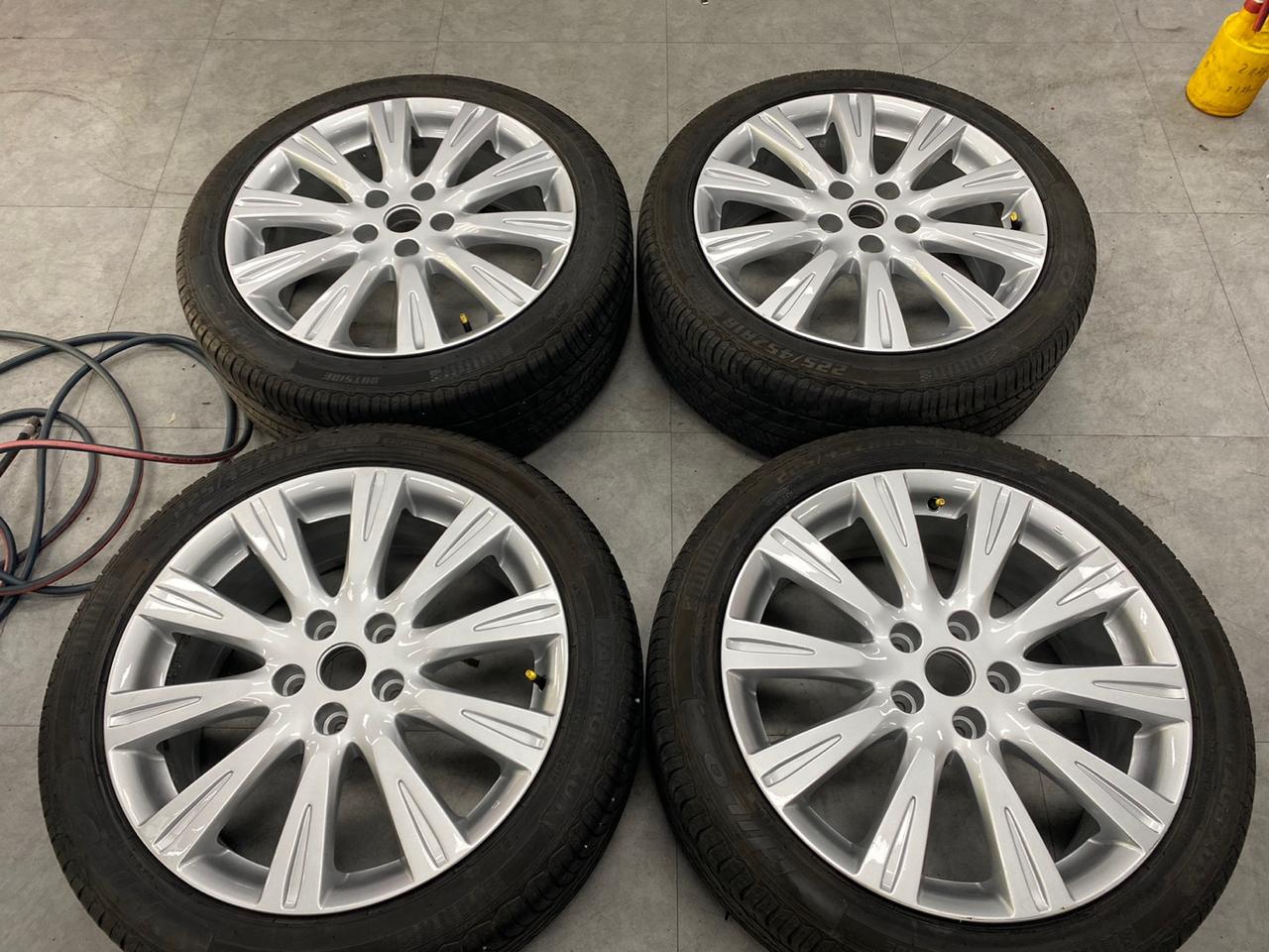 SM5 라구나 순정 18인치 임판급휠 중고타이어조합