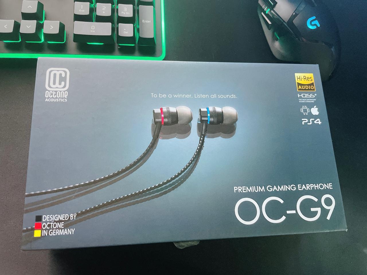 옥톤 g9 (배그이어폰 OC-G9) 게이밍 이어폰