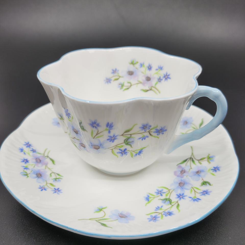 쉘리 데인티 블루락 티잔듀오