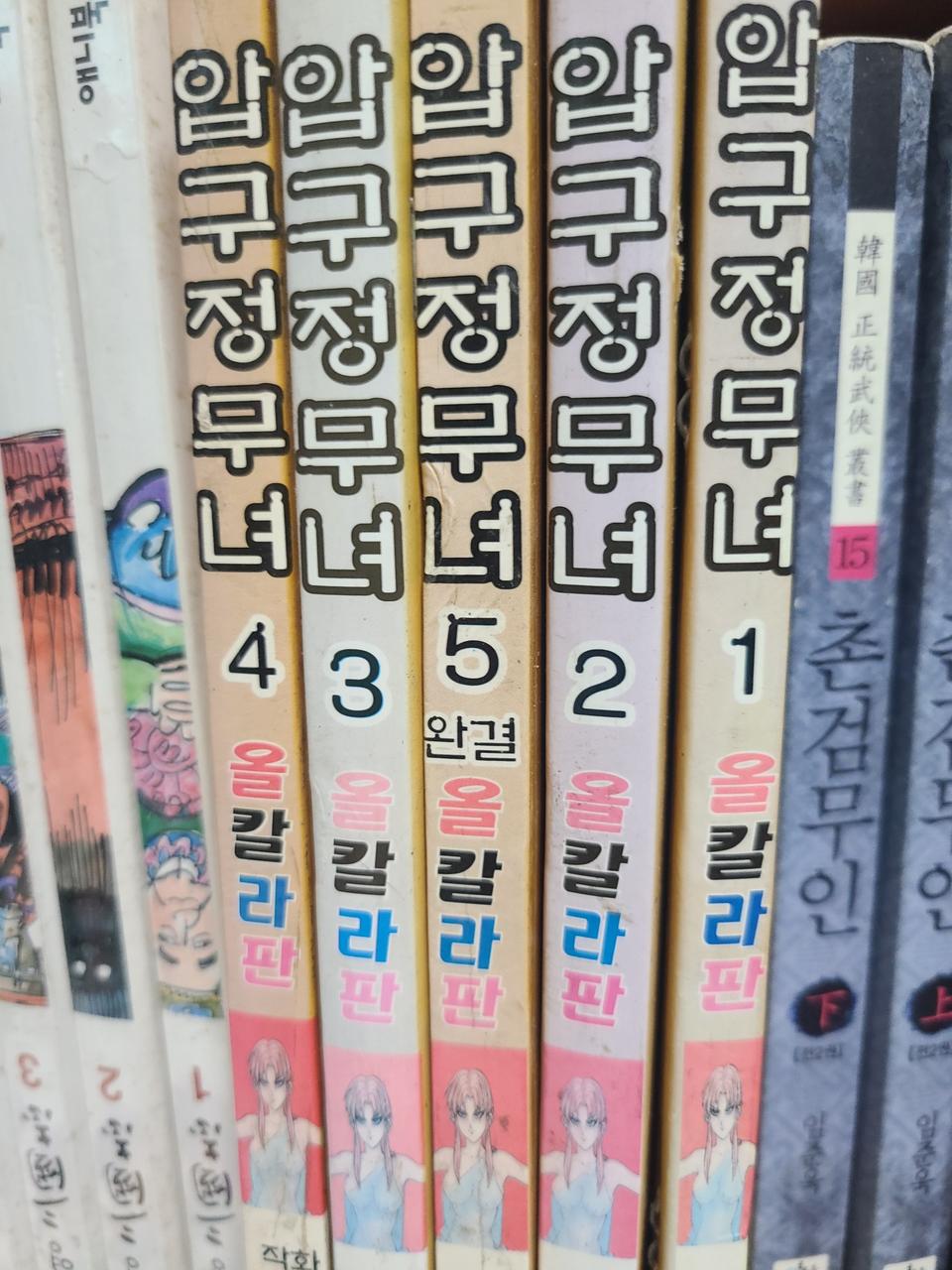 압구정무녀 1-5완결 올컬러판
