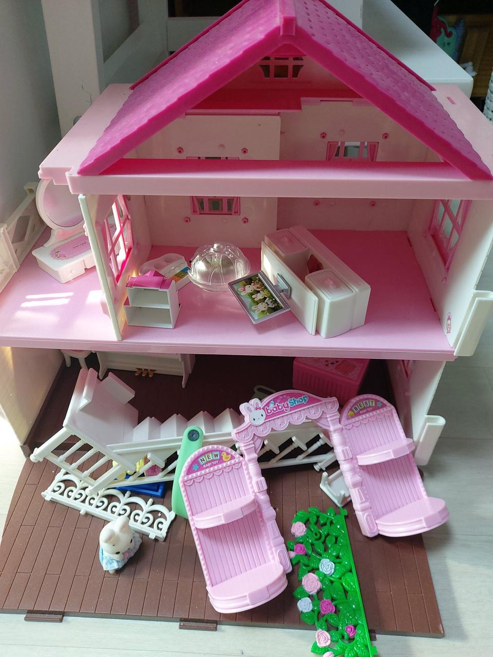 콩지래빗 2층집