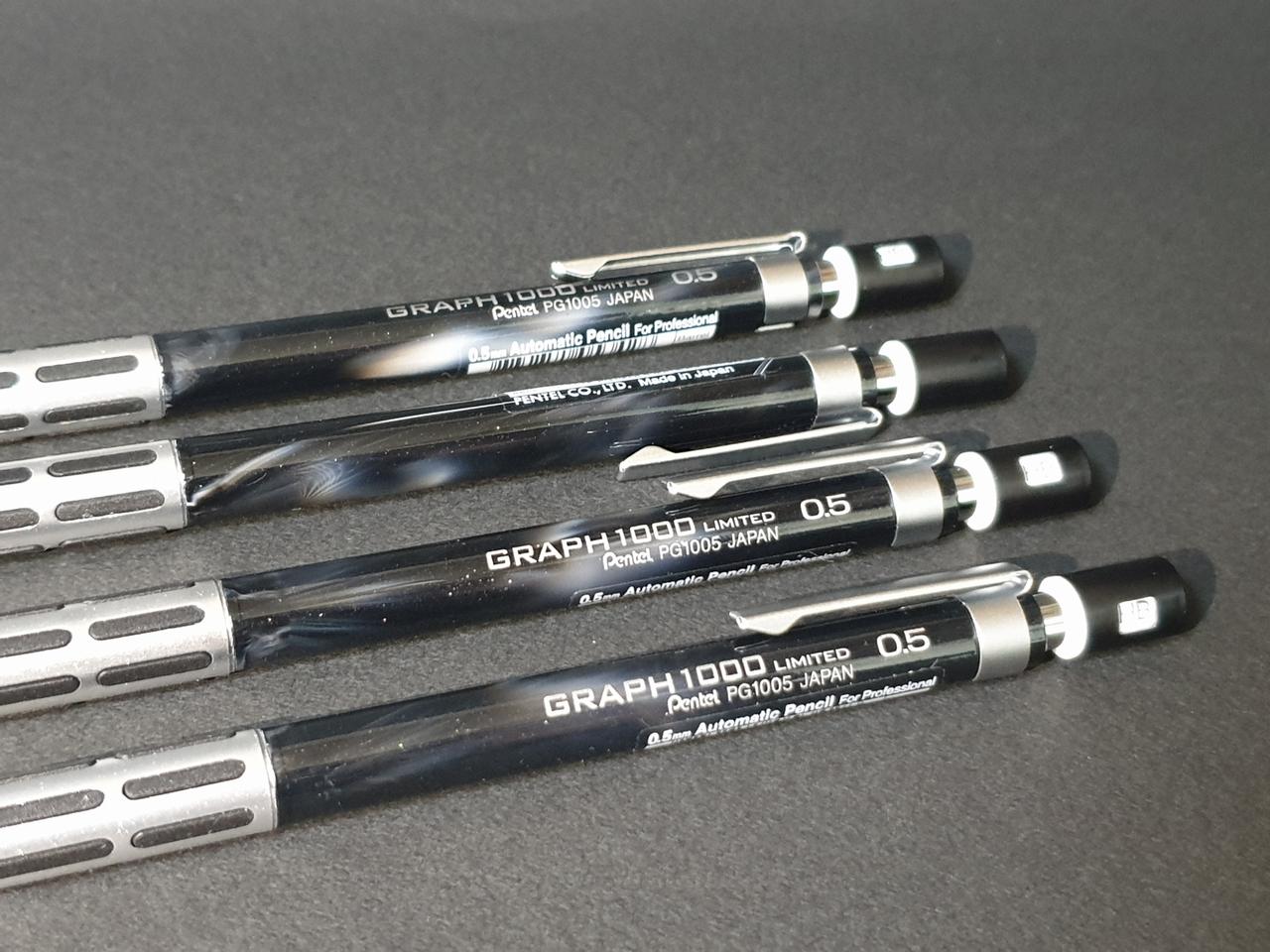 펜텔 그래프1000 리미티드8 블랙마블 샤프 판매합니다.