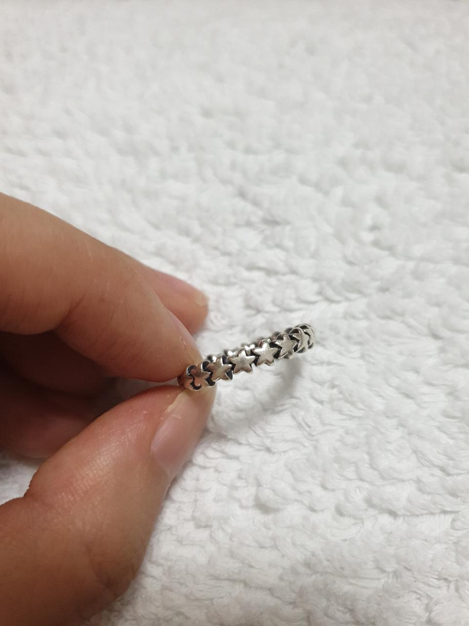 판도라 정품 별반지 팔아요!