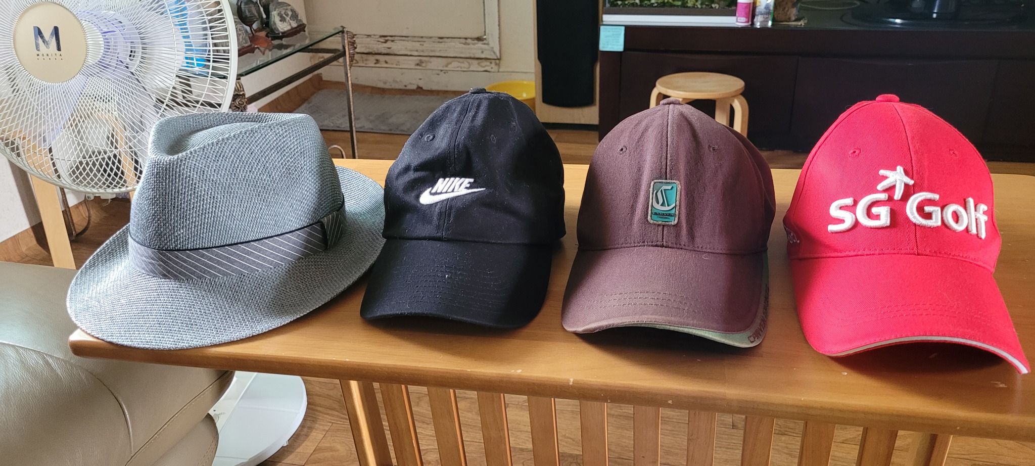 여러종류 모자(골프+나이키)