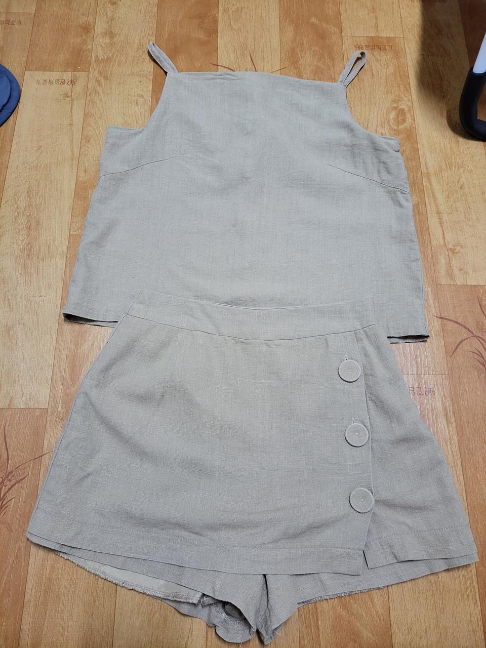 린넨 치마바지 투피스