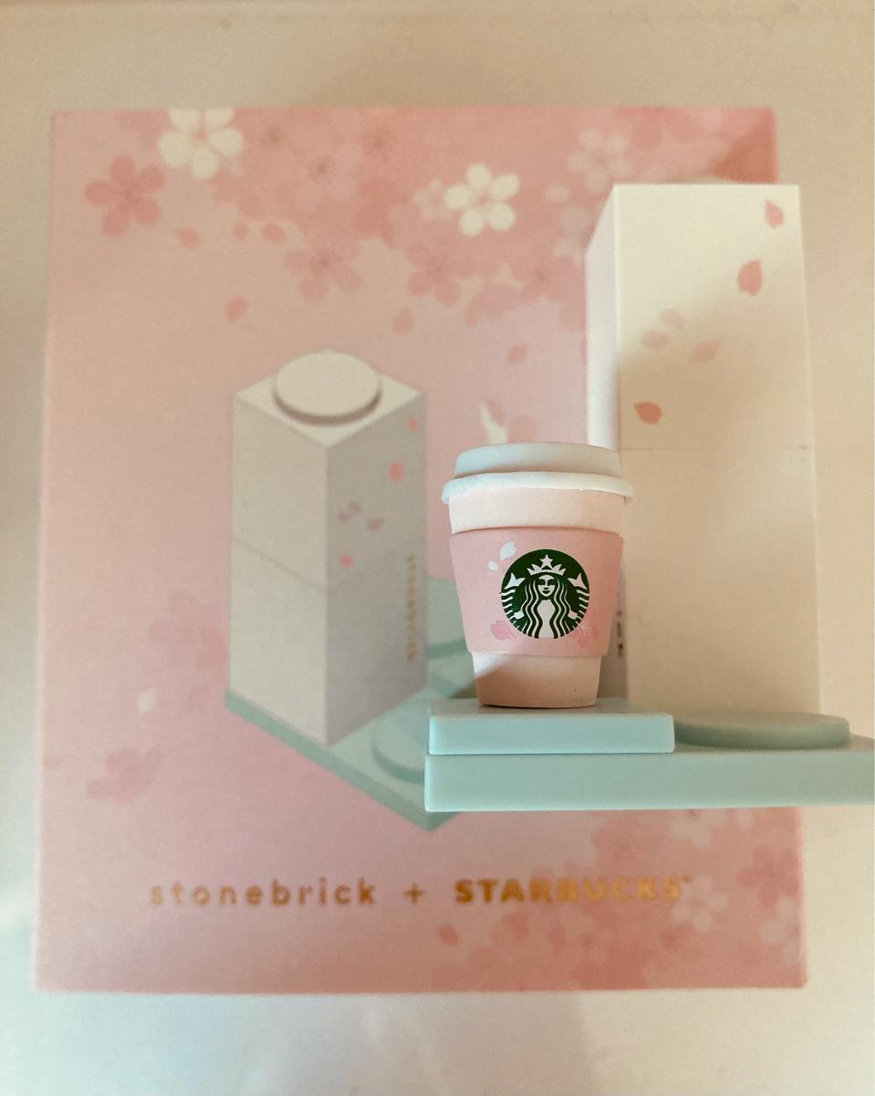 스타벅스 스톤브릭 틴티드립밤 쉬어핑크